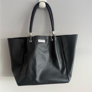 Nautica Black Tote Bag